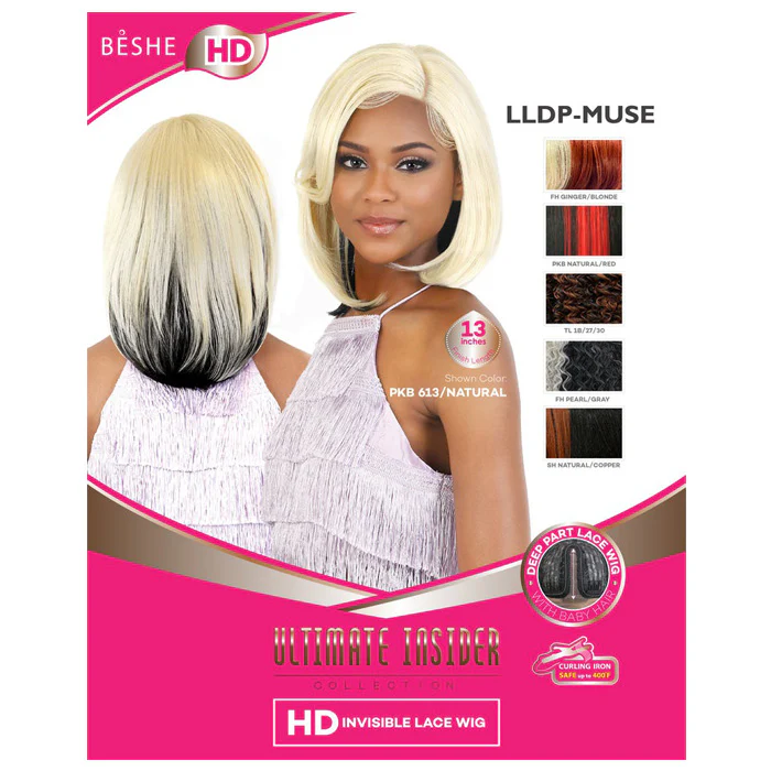 Beshe Ultimate Insider Deep Part HD Lace Front Wig - LLDP-MUSE - Image 7
