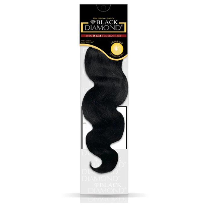 Black Diamond 100% Human Hair Weave - RIO WAVE 14/18" (Machine-Tied)