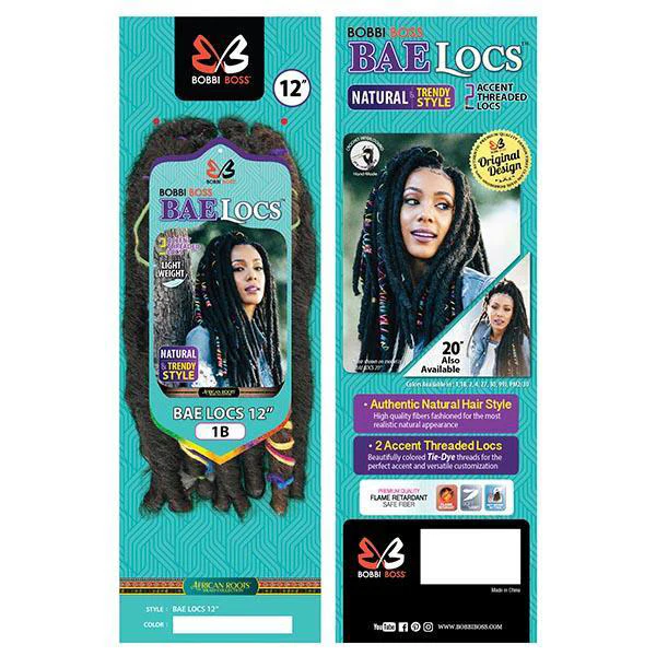 Bobbi Boss African Roots Braid Crochet - BAE LOCS SILVER 20" - Image 2