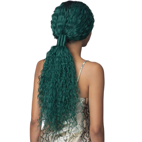 Bobbi Boss Infinity Ponytail Braided Lace Part Wig - MLF399 AMEY - Image 2