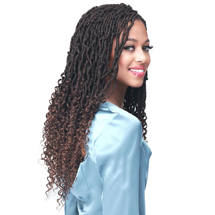 Bobbi Boss Pre-Looped Crochet Braids - MICRO LOCS CURLY TIPS 18" - Image 3