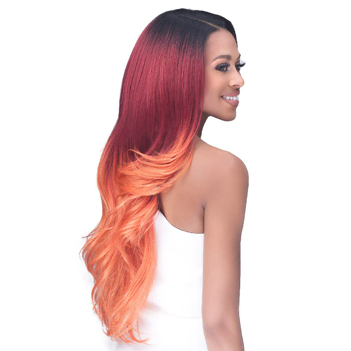 Bobbi Boss Wide Meltdown 4" Deep Part HD Lace Wig - MLF763 CLEMENTINE - Image 2