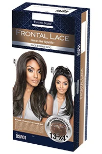 Brown Sugar Human Hair Mix Lace Front Wig BSF01 - Image 2