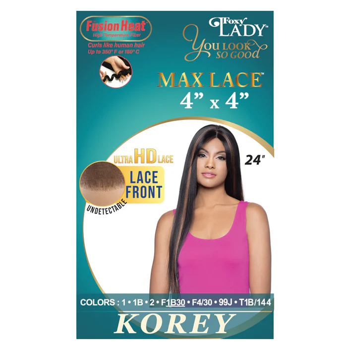 Foxy Lady Max Lace 4X4 HD Lace Front Wig - KOREY - Image 2