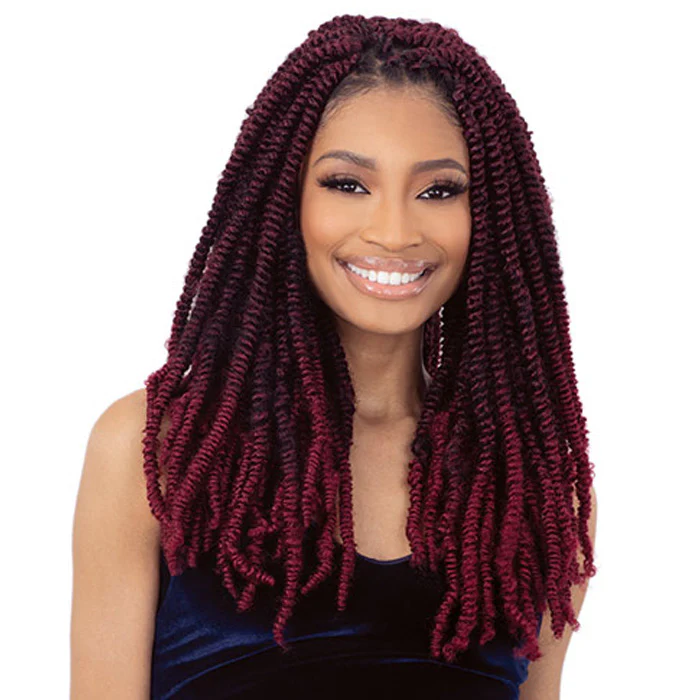 Freetress 3X Pre Fluffed Crochet Braid - WATER POPPIN TWIST 24" - Image 2