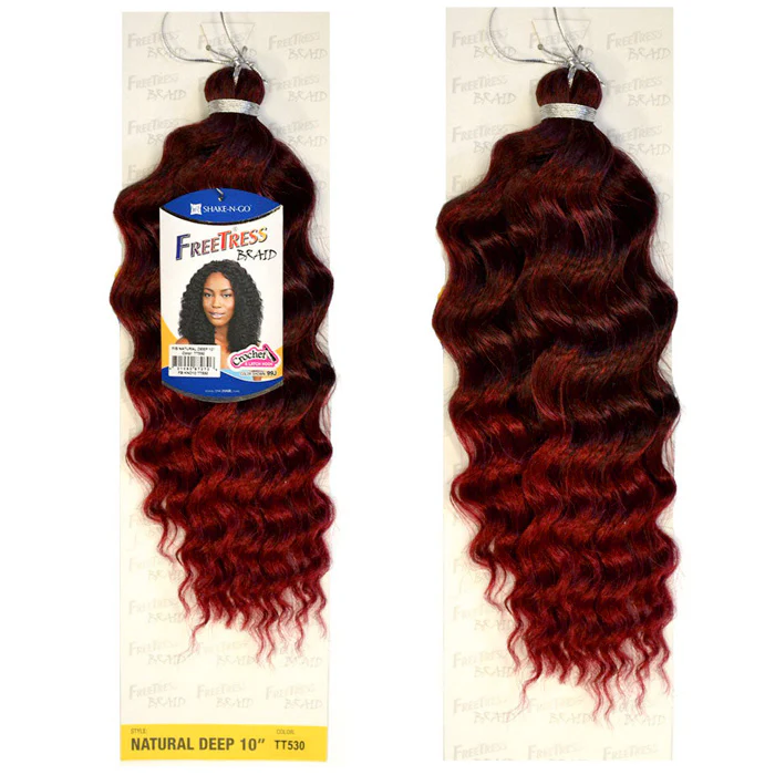 Freetress Crochet Braid NATURAL DEEP 10 Inch - Image 3