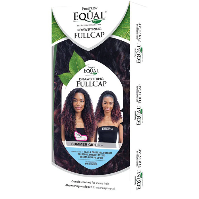 Freetress Equal Drawstring Fullcap Wig - SUMMER GIRL - Image 7