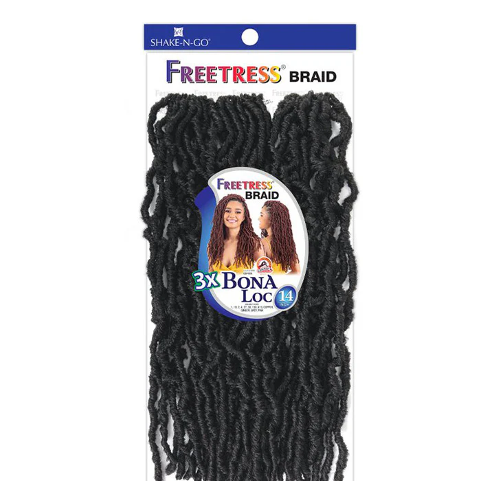 Freetress Pre-Looped Crochet Braid - 3X BONA LOC 14" - Image 3