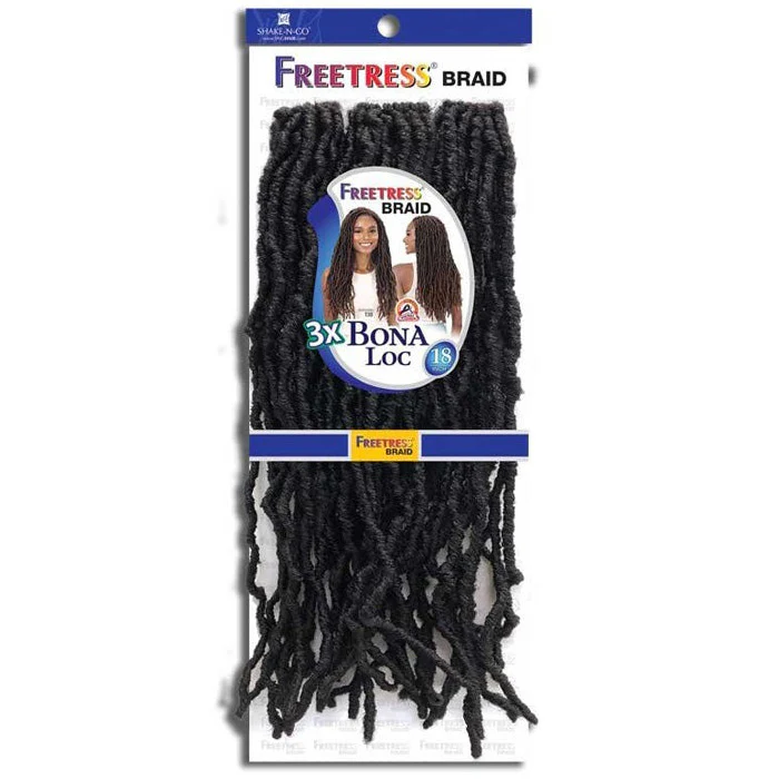 Freetress Pre-Looped Crochet Braid - 3X BONA LOC 18" - Image 5