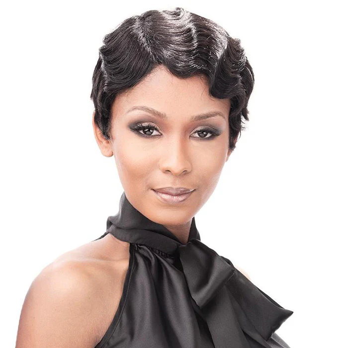 It's a Cap Weave 100% Human Hair Wig FINGER ROLL - Image 2