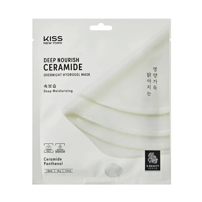 Ivy Beauty Kiss New York Deep Nourish Ceramide Overnight Hydrogel Mask