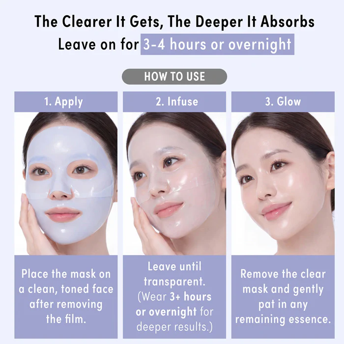 Ivy Beauty Kiss New York Kojic Acid + Turmeric Overnight Hydrogel Mask - Image 4