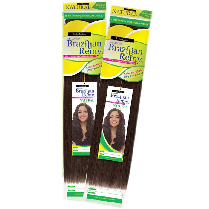 Janet Collection Enhanced 100% Virgin Brazilian Remy Hair Weaves - S BODY WAVE 14-18"