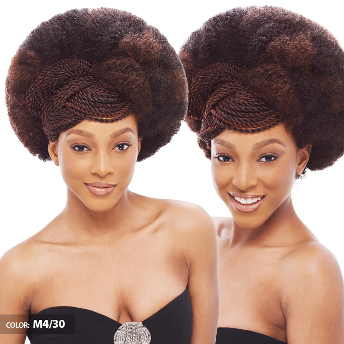 Janet Collection Noir 2 in 1 Value Pack Braid - AFRO KINKY BULK 24" - Image 2