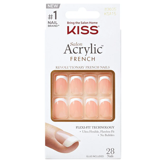 Kiss Salon Acrylic French Press-On Nails - 28 PCS - Image 13