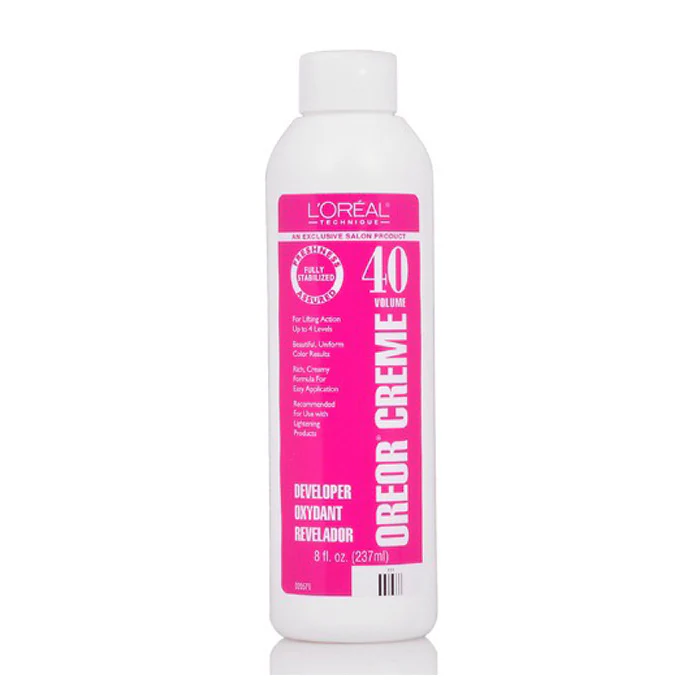 Loreal Oreor Creme Developer Oxydant 8 oz