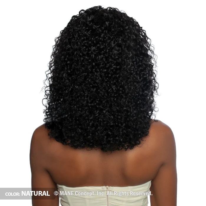 Mane Concept Trill 100% Unprocessed Human Hair Versatile Half Wig - TRHW202 DEEP WAVE 18" - Image 5