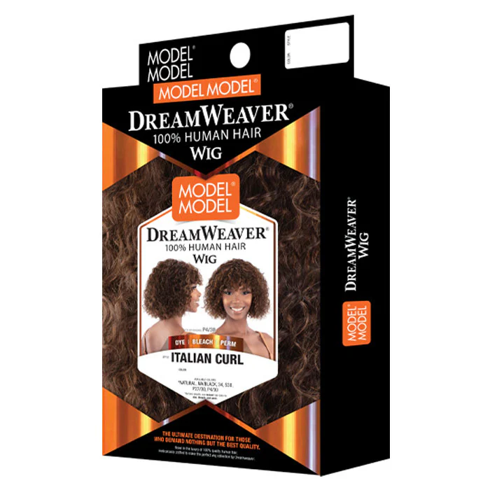 Model Model Dream Weaver 100% Human Hair Full Wig  - ITALIAN CURL - Image 5