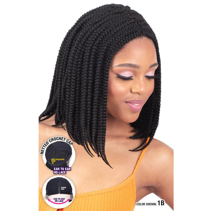 Model Model Klio HD Braided Lace Part Wig - BOB BOX BRAIDS - Image 3