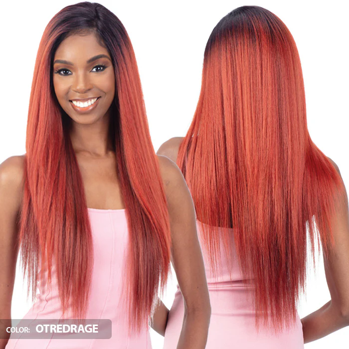Model Model Mint 13x4 HD Lace Front Wig - PEPPERMINT - Image 2