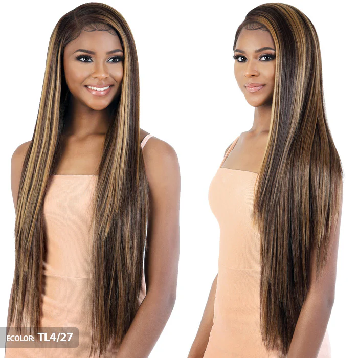 Motown Tress HD Invisible Lace 13X6 Faux Skin Lace Front Wig - LS136.CHIC - Image 3