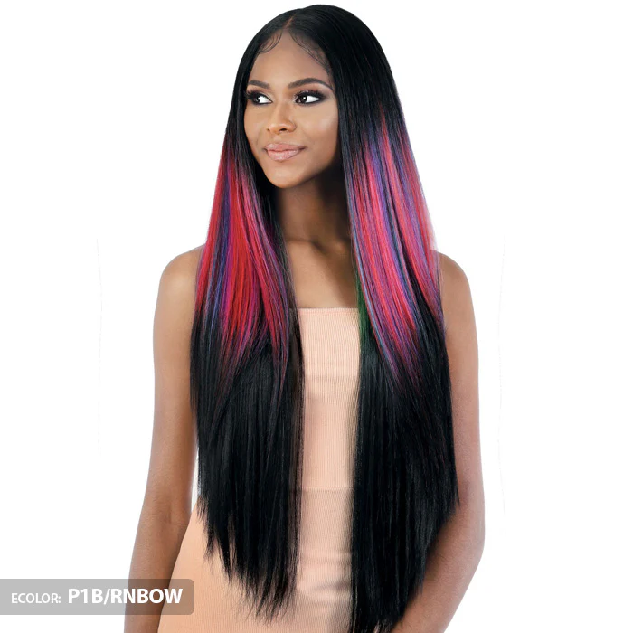Motown Tress HD Invisible Lace 13X6 Faux Skin Lace Front Wig - LS136.CHIC - Image 5