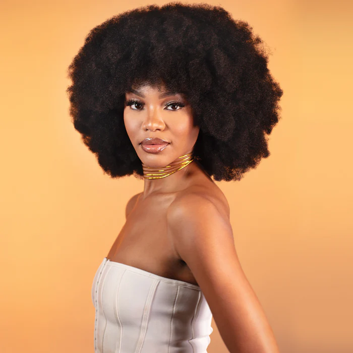 Organique Human Hair Blend Braids - 4X AFRO KINKY BULK 12" - by Shake N Go - Image 4