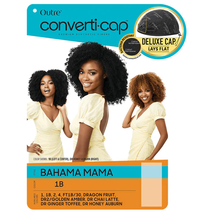 Outre Converti-Cap Drawstring Half Wig - BAHAMA MAMA - Image 5