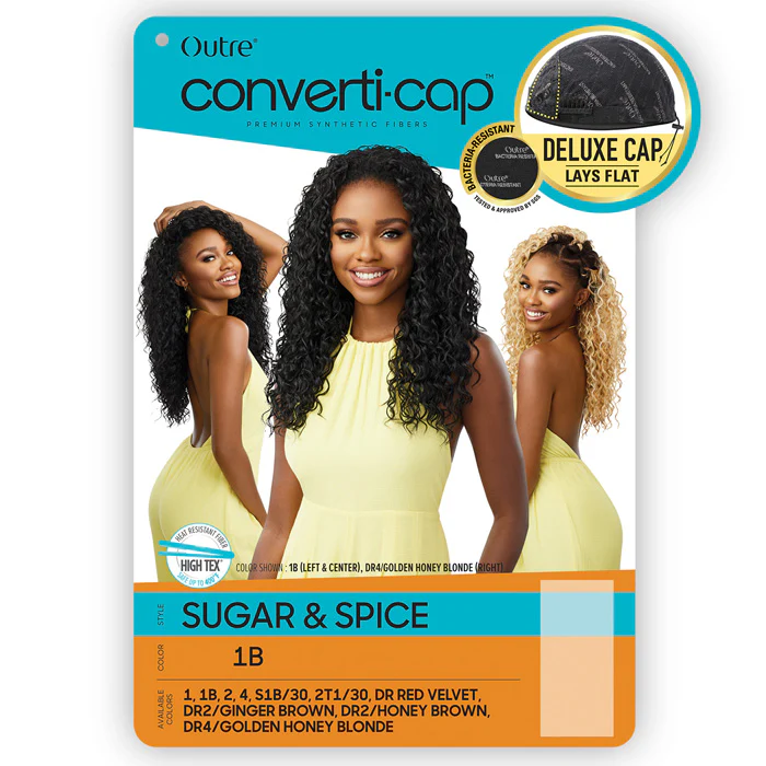 Outre Converti-Cap Half Wig - SUGAR & SPICE - Image 5