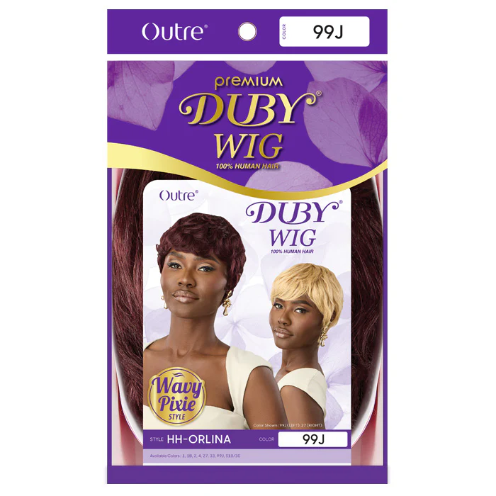 Outre Duby Wig 100% Human Hair Full Wig - HH-ORLINA - Image 4