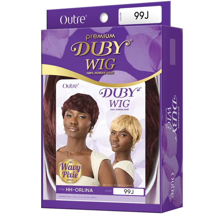Outre Duby Wig 100% Human Hair Full Wig - HH-ORLINA - Image 5