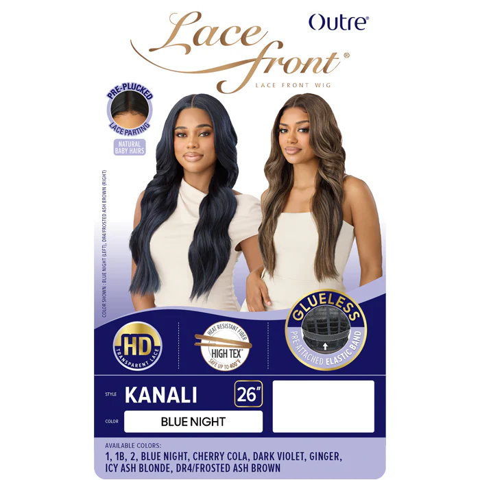 Outre Lace Front Glueless HD Pre-Plucked Lace Part Wig - KANALI - Image 5
