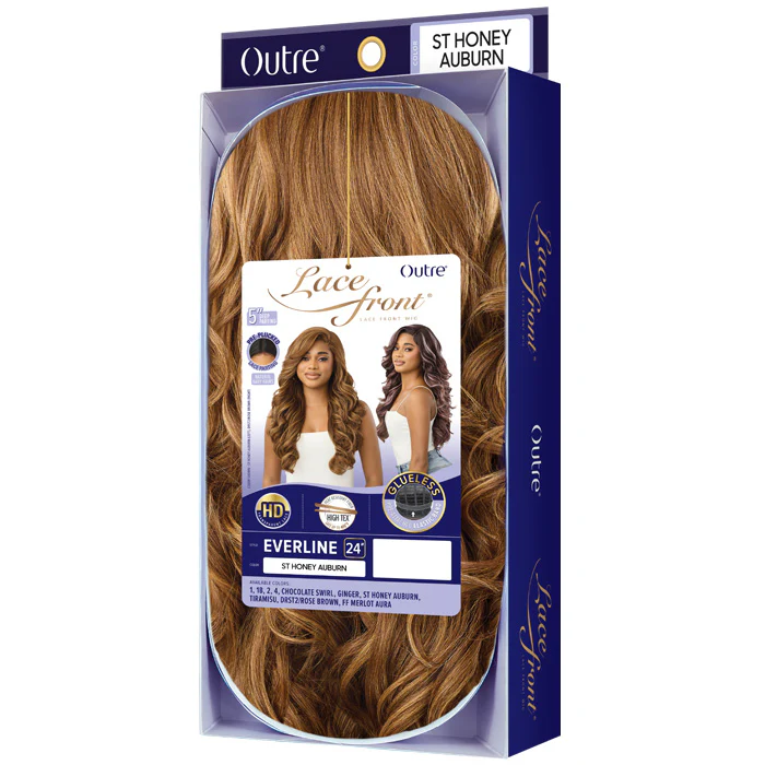 Outre Lace Front Glueless Pre-Plucked HD 5" Deep Lace Part Wig - EVERLINE - Image 4