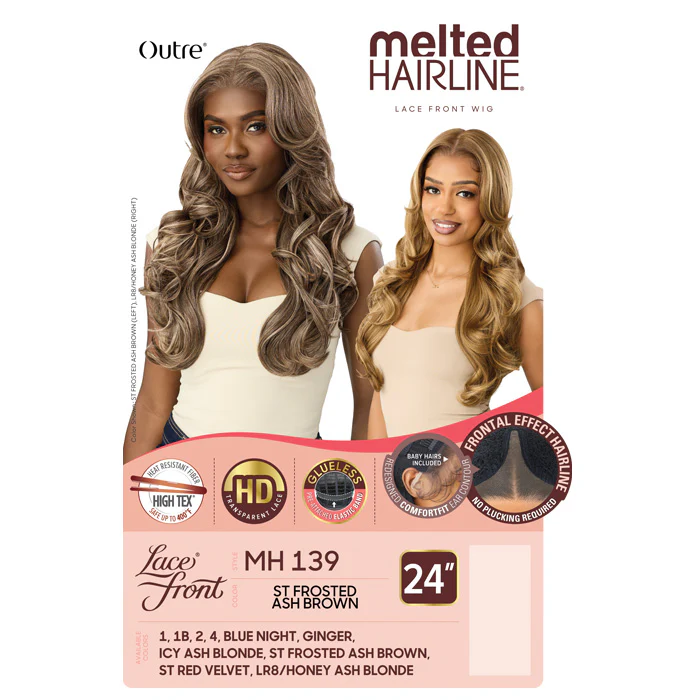 Outre Melted Hairline Glueless HD Deep Lace Part Front Wig - MH 139 - Image 5