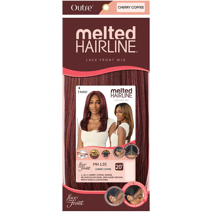 Outre Melted Hairline Glueless HD Lace Part Front Wig - MH 135 - Image 4
