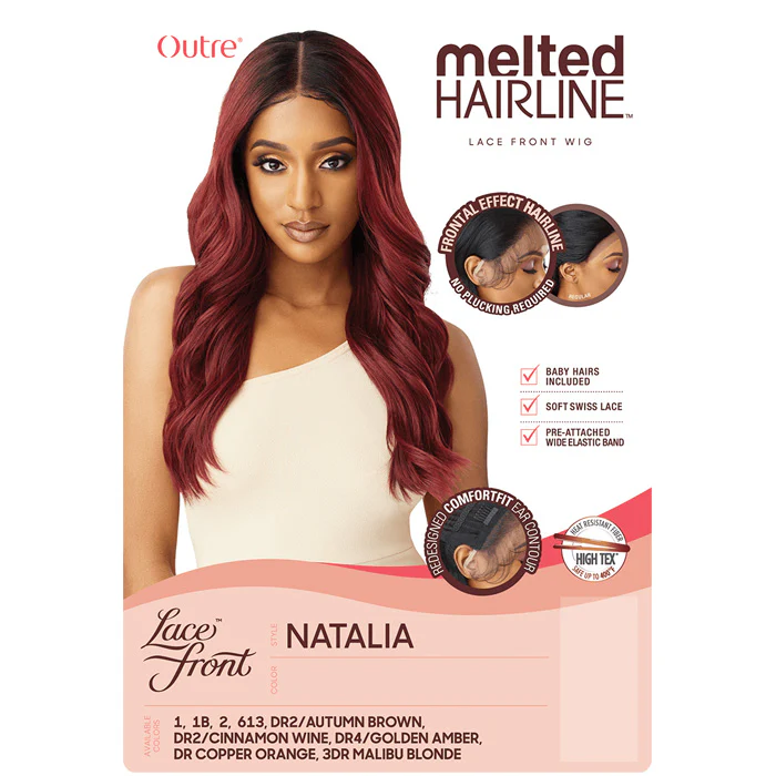 Outre Melted Hairline Glueless Swiss Lace Front Wig - NATALIA - Image 4