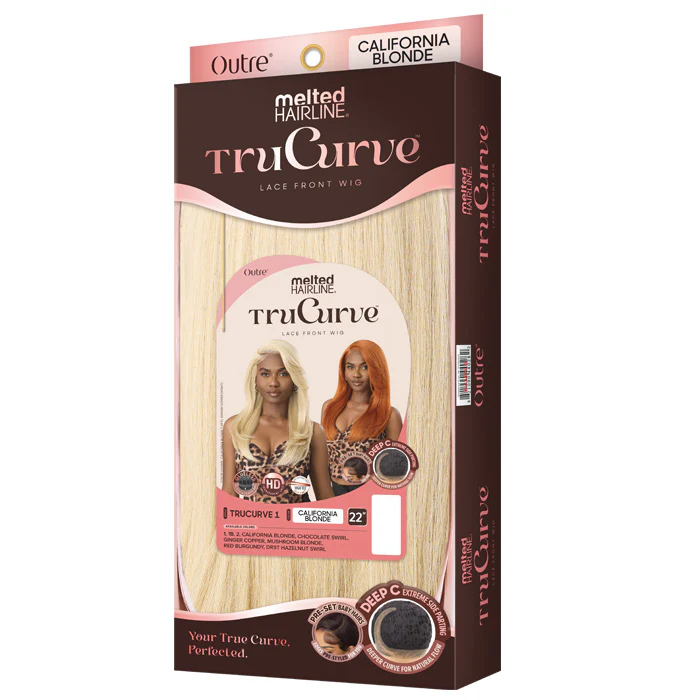 Outre Melted Hairline Trucurve Glueless HD Deep C-Part Lace Wig - TRUCURVE 1 - Image 4