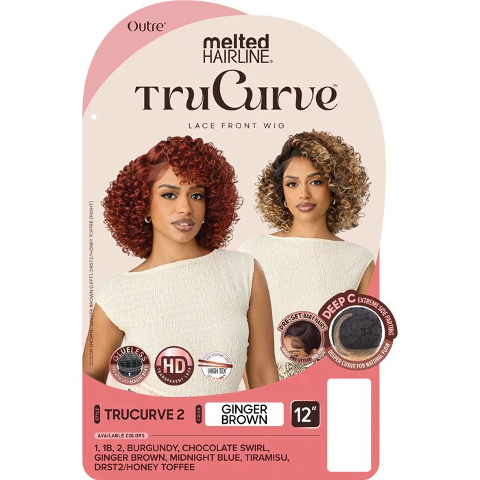 Outre Melted Hairline Trucurve Glueless HD Deep C-Part Lace Wig - TRUCURVE 2 - Image 5