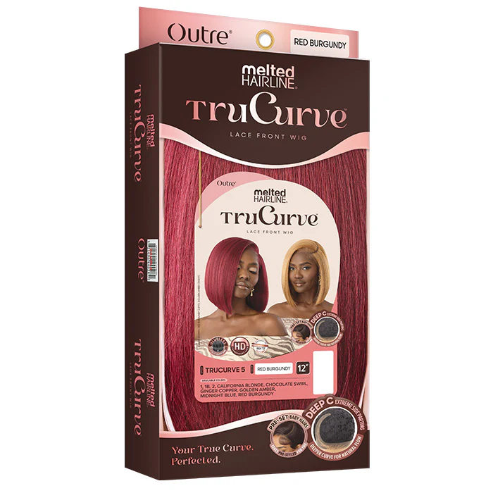 Outre Melted Hairline Trucurve Glueless HD Deep C-Part Lace Wig - TRUCURVE 5 - Image 5