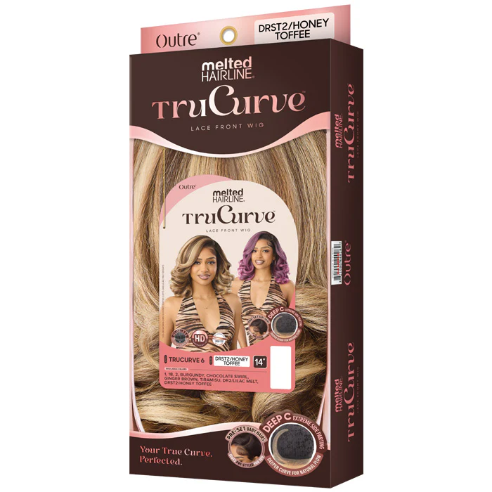 Outre Melted Hairline Trucurve Glueless HD Deep C-Part Lace Wig - TRUCURVE 6 - Image 4