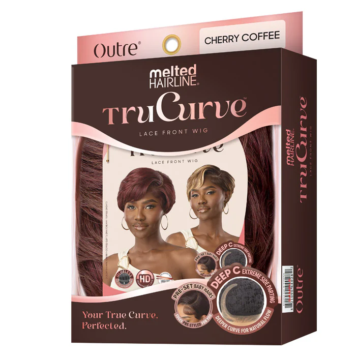 Outre Melted Hairline Trucurve Glueless HD Deep C-Part Lace Wig - TRUCURVE 7 - Image 4
