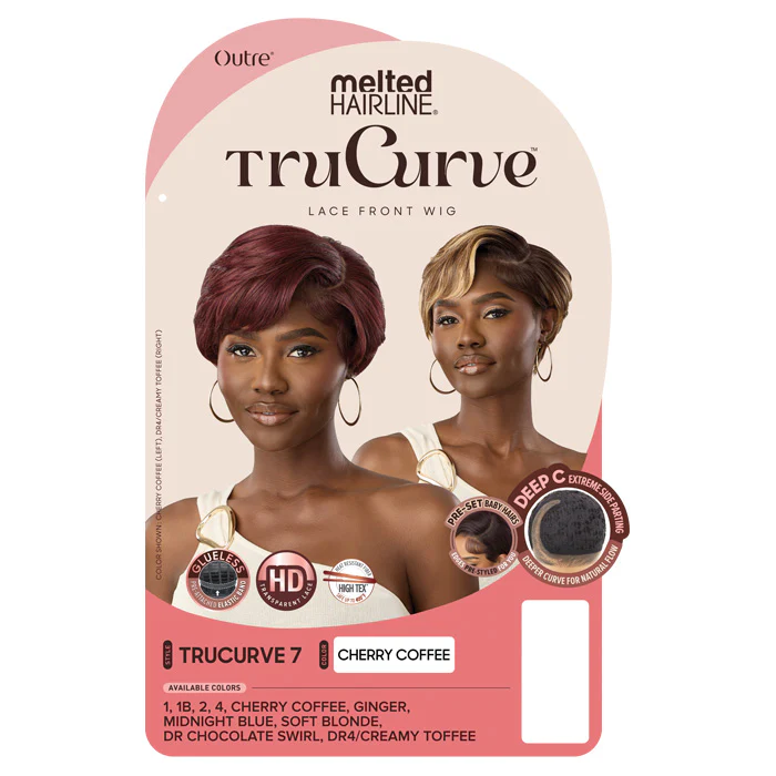Outre Melted Hairline Trucurve Glueless HD Deep C-Part Lace Wig - TRUCURVE 7 - Image 5