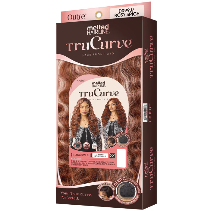 Outre Melted Hairline Trucurve Glueless HD Deep C-Part Lace Wig - TRUCURVE 8 - Image 5