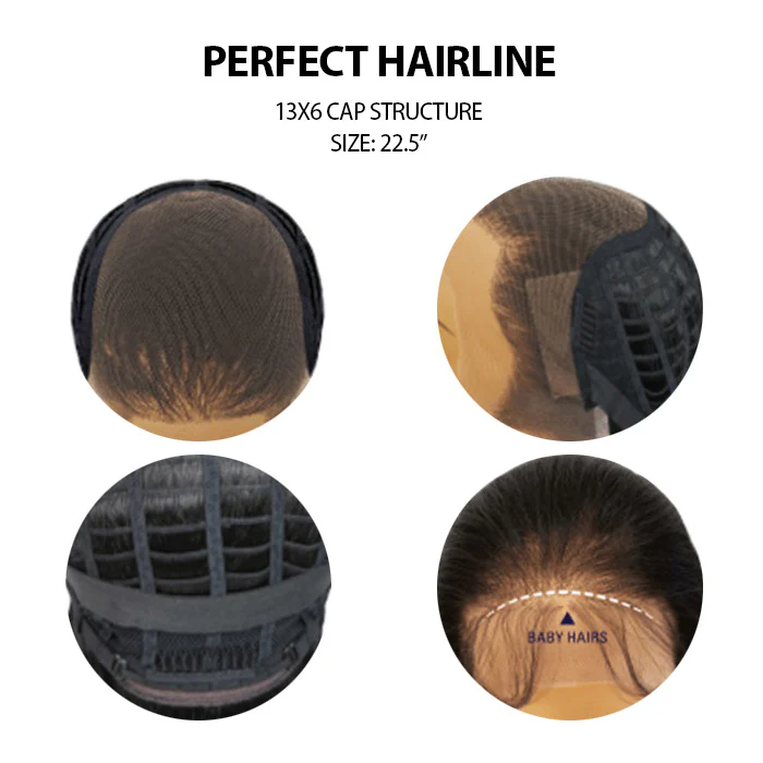 Outre Perfect Hairline Glueless 13x6 HD Lace Front Wig - JAANAY - Reverse Ombre - Image 7