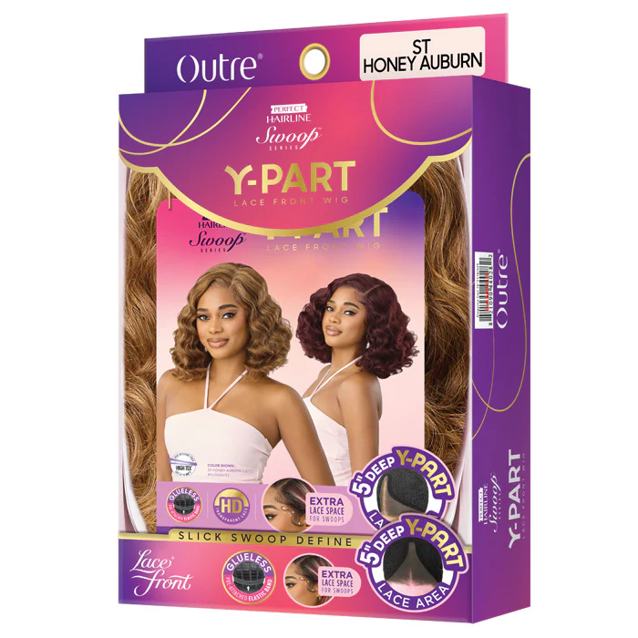 Outre Perfect Hairline Swoop Y-Part Glueless HD 5" Deep Lace Part Wig - Y-PART 212 - Image 4