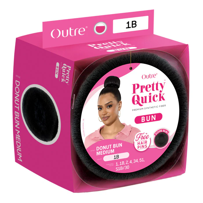 Outre Pretty Quick Bun Dome - DONUT BUN MEDIUM - Image 4