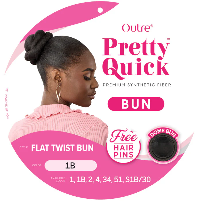 Outre Pretty Quick Bun Dome - FLAT TWIST - Image 5