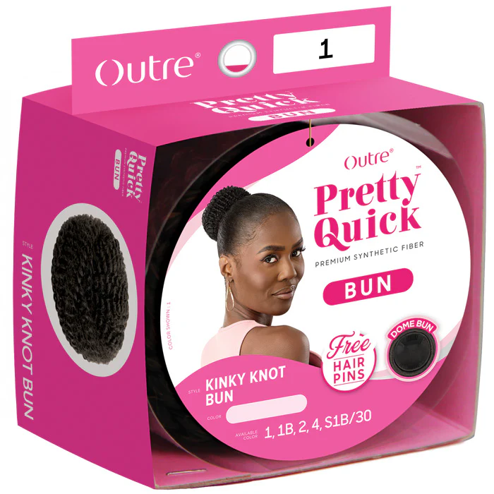 Outre Pretty Quick Bun Dome - KINKY KNOT - Image 3