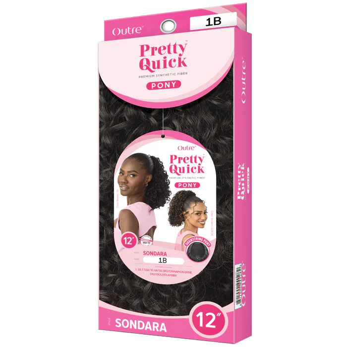 Outre Pretty Quick Drawstring Ponytail - SONDARA - Image 4