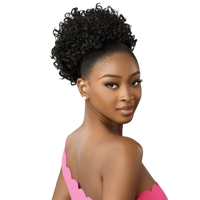 Outre Pretty Quick Drawstring Ponytails - CURLY PUFF - Image 2